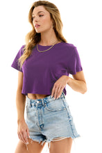 Load image into Gallery viewer, Boxy Cotton Crop Tees