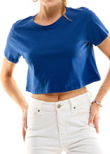 Load image into Gallery viewer, Boxy Cotton Crop Tees