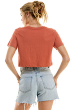Load image into Gallery viewer, Boxy Cotton Crop Tees