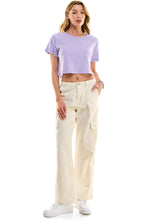 Load image into Gallery viewer, Boxy Cotton Crop Tees