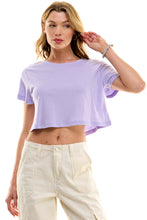 Load image into Gallery viewer, Boxy Cotton Crop Tees
