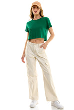 Load image into Gallery viewer, Boxy Cotton Crop Tees
