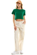 Load image into Gallery viewer, Boxy Cotton Crop Tees