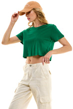 Load image into Gallery viewer, Boxy Cotton Crop Tees