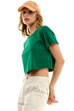 Load image into Gallery viewer, Boxy Cotton Crop Tees