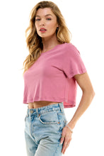 Load image into Gallery viewer, Boxy Cotton Crop Tees