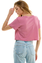 Load image into Gallery viewer, Boxy Cotton Crop Tees