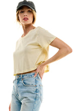 Load image into Gallery viewer, Boxy Cotton Crop Tees