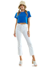 Load image into Gallery viewer, Boxy Cotton Crop T-Shirts
