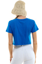 Load image into Gallery viewer, Boxy Cotton Crop T-Shirts