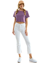 Load image into Gallery viewer, Boxy Cotton Crop T-Shirts