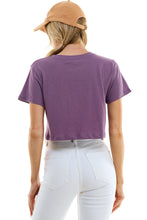 Load image into Gallery viewer, Boxy Cotton Crop T-Shirts
