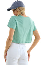 Load image into Gallery viewer, Boxy Cotton Crop T-Shirts