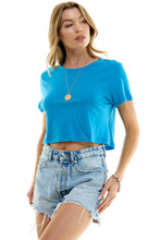 Load image into Gallery viewer, Boxy Cotton Crop T-Shirts