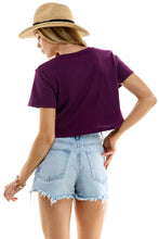 Load image into Gallery viewer, Boxy Cotton Crop T-Shirts