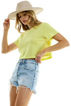 Load image into Gallery viewer, Boxy Cotton Crop T-Shirts