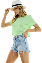 Load image into Gallery viewer, Boxy Cotton Crop T-Shirts