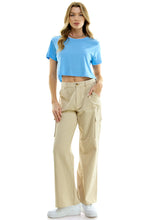 Load image into Gallery viewer, Boxy Cotton Crop T-Shirts