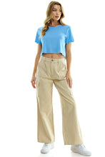 Load image into Gallery viewer, Boxy Cotton Crop T-Shirts