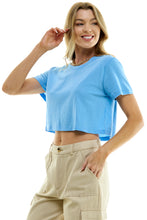 Load image into Gallery viewer, Boxy Cotton Crop T-Shirts