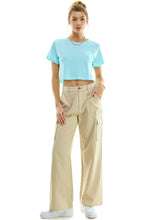 Load image into Gallery viewer, Boxy Cotton Crop T-Shirts