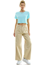 Load image into Gallery viewer, Boxy Cotton Crop T-Shirts