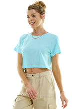 Load image into Gallery viewer, Boxy Cotton Crop T-Shirts