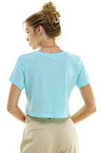 Load image into Gallery viewer, Boxy Cotton Crop T-Shirts