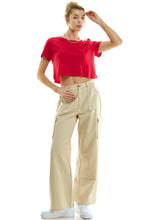 Load image into Gallery viewer, Boxy Cotton Crop T-Shirts