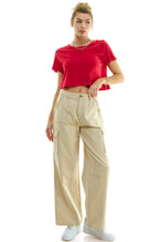 Load image into Gallery viewer, Boxy Cotton Crop T-Shirts