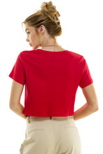 Load image into Gallery viewer, Boxy Cotton Crop T-Shirts
