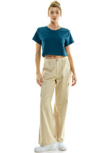 Load image into Gallery viewer, Boxy Cotton Crop T-Shirts