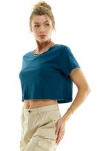 Load image into Gallery viewer, Boxy Cotton Crop T-Shirts