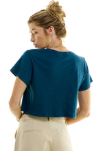 Load image into Gallery viewer, Boxy Cotton Crop T-Shirts