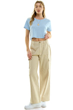 Load image into Gallery viewer, Boxy Cotton Crop T-Shirts