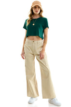 Load image into Gallery viewer, Boxy Cotton Crop T-Shirts