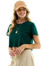 Load image into Gallery viewer, Boxy Cotton Crop T-Shirts