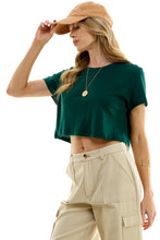 Load image into Gallery viewer, Boxy Cotton Crop T-Shirts