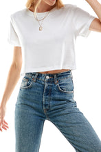 Load image into Gallery viewer, Boxy Cotton Crop Tops