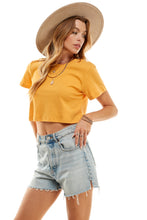 Load image into Gallery viewer, Cotton Crop T-Shirts