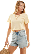 Load image into Gallery viewer, Boxy Cotton Crop Tees