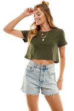 Load image into Gallery viewer, Cotton Crop T-Shirts