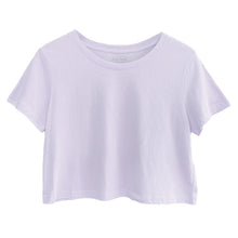 Load image into Gallery viewer, Boxy Cotton Crop Tops