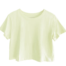Load image into Gallery viewer, Premium Cotton Crop Tees