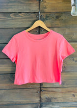 Load image into Gallery viewer, Premium Cotton Crop Tees