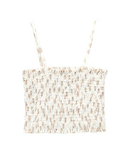 Load image into Gallery viewer, Smocked Cropped Cami