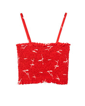 Load image into Gallery viewer, Smocked Cropped Camisole
