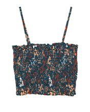 Load image into Gallery viewer, Smocked Cropped Cami