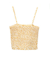 Load image into Gallery viewer, Smocked Cropped Cami