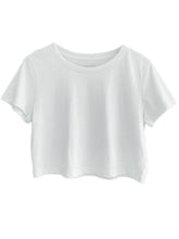 Load image into Gallery viewer, Boxy Cotton Crop Tops
